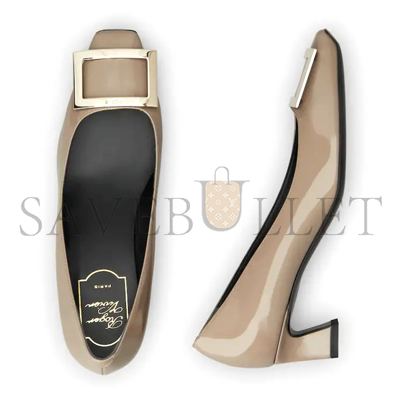 ROGER VIVIER TROMPETTE PUMPS IN PATENT LEATHER RVW44815280D1PC415